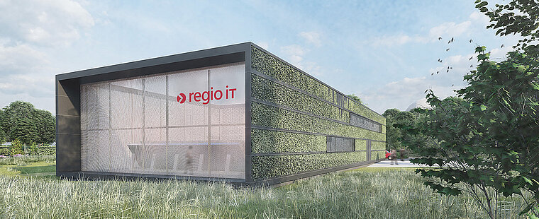 Architect's design: And this is what the new data center for Regio iT should look like