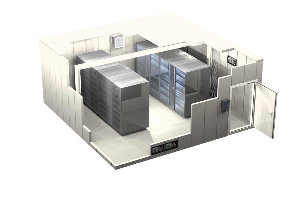 Grafik eines DC IT Rooms