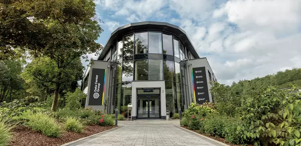 Main building of the Data Center Group in Wallmenroth
