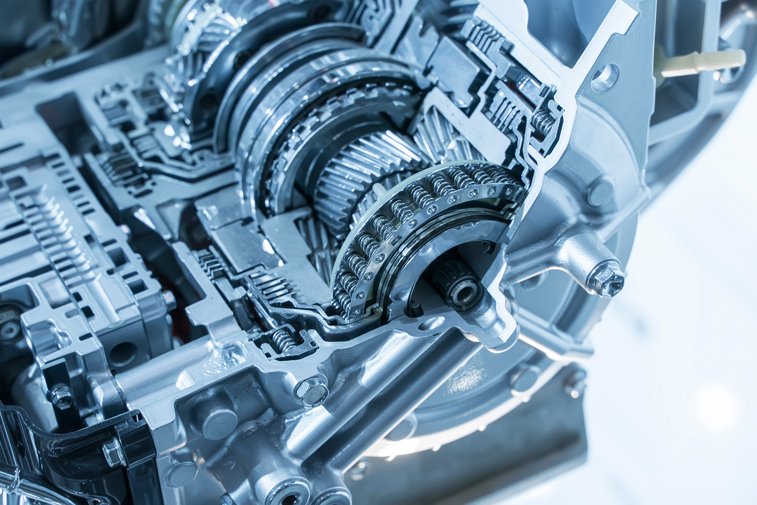 das innere eines Motors